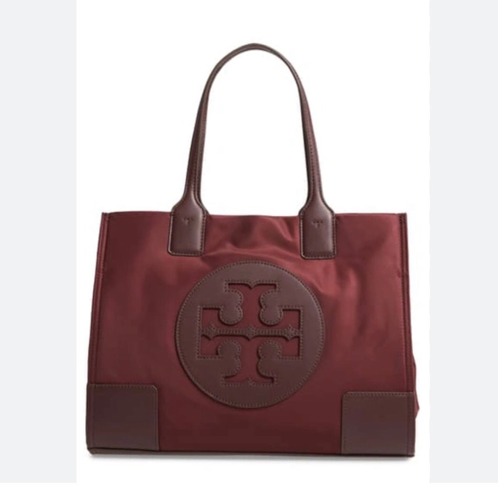 TORY BURCH ELLA MINI TOTE _ PORT